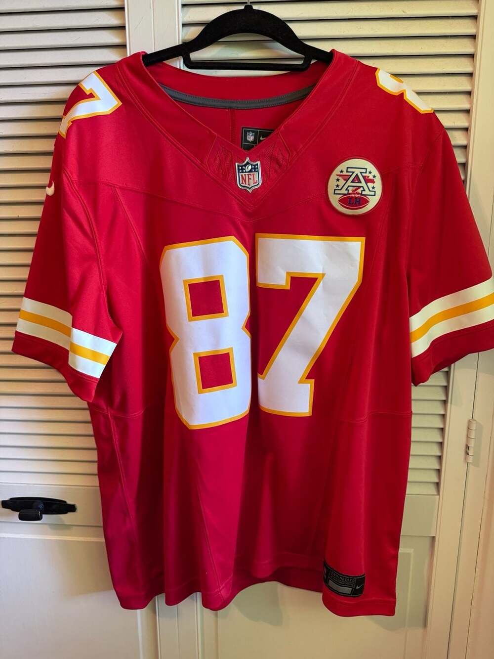 Nike Kansas City Chiefs Travis Kelce #87 NFL Game Jersey